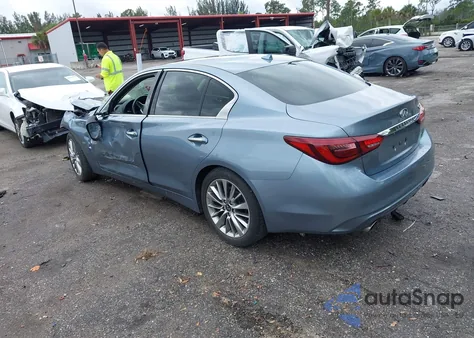 2019 Infiniti Q50 3.0T Luxe из США, поврежденный, VIN JN1EV7AP0KM510133